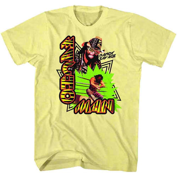 Macho Man-Macho Tricky-Yellow Heather Adult S/S T-Shirt - Yellow Heather