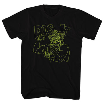 Macho Man-Do It-Black Adult S/S T-Shirt - Black