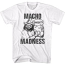 Macho Man-Diggit-White Adult S/S T-Shirt - White