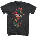 Macho Man-Mmglasses-Black Heather Adult S/S T-Shirt - Black Heather