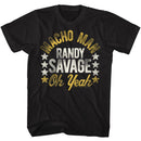 Macho Man-Rootsofmacho-Black Adult S/S T-Shirt - Black