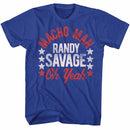 Macho Man-Rootsofmacho2-Royal Adult S/S T-Shirt - Royal