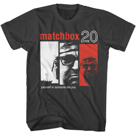 Matchbox Twenty-Matchbox 20 Yourself Or-Smoke Adult S/S T-Shirt - Smoke