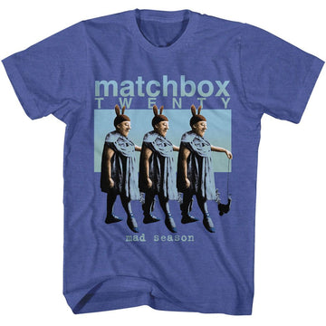 Matchbox Twenty-Matchbox 20 Mad Season-Royal Heather Adult S/S T-Shirt - Royal Heather