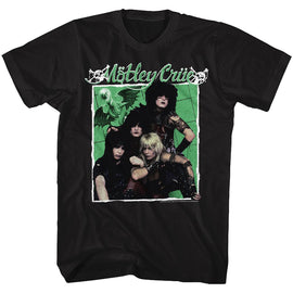 Motley Crue-The Boys-Black Adult S/S T-Shirt - Black