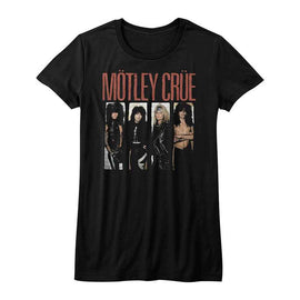 Motley Crue-Boys Room-Black Ladies S/S T-Shirt - Black