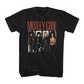 Motley Crue-Boys Room-Black Adult S/S T-Shirt - Black
