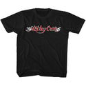 Motley Crue Rd And Wht Logo Toddler T-Shirts
