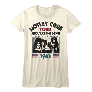 Motley Crue Satd83 Ladies T-Shirts