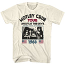 Motley Crue-Satd83-Natural Adult S/S T-Shirt - Natural