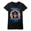Motley Crue-Legs-Black Ladies S/S T-Shirt - Black