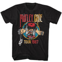 Motley Crue Tour1987 Adult T-Shirts