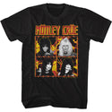 Motley Crue Fire And Wire Adult T-Shirts