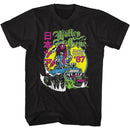 Motley Crue-87 Japan-Black Adult S/S T-Shirt - Black