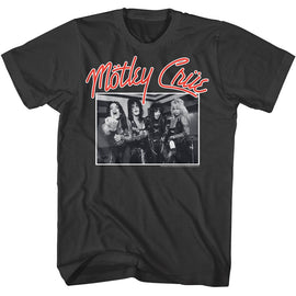Motley Crue-Motley Crue Stand And Deliver-Smoke Adult S/S T-Shirt - Smoke