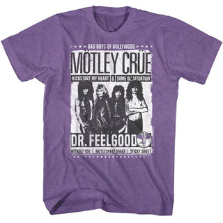 Motley Crue Motley Crue Dr Feelgood Songs Adult T-Shirts