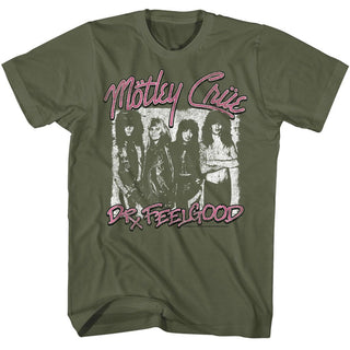 Motley Crue Motley Crue Dr Feelgood Adult T-Shirts