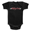Motley Crue Rd And Wht Logo Infant Baby One-Pieces