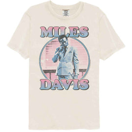 Miles Davis-Miles Davis Pastel Gradients-Ivory Adult S/S Comfort Color T-Shirt - Ivory