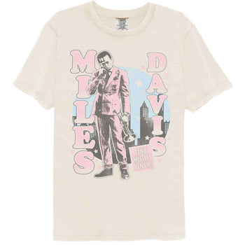 Miles Davis-Miles Davis One Night Only Cityscape-Ivory Adult S/S Comfort Color T-Shirt - Ivory