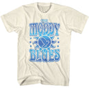 Moody Blues-Moody Blues Bird And Sun-Natural Adult S/S T-Shirt - Natural