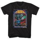 Mega Man-Megawoah-Black Adult S/S T-Shirt - Black