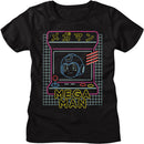 Mega Man-Mega Man Neon Arcade-Black Ladies S/S T-Shirt - Black