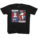 Mega Man-Rock And Blues-Black Toddler S/S T-Shirt-2T - Black