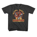 Mega Man-Scrapyard Sign-Vintage Smoke Youth S/S T-Shirt-Xs (5-6) - Vintage Smoke