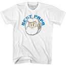 Mega Man-Best Papa-White Adult S/S T-Shirt - White