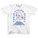 Mega Man-Megaman Blue Bomber-White Toddler S/S T-Shirt-4T - White