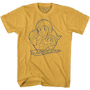 Mega Man-Mega And Rush-Ginger Adult S/S T-Shirt - Ginger