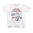 Mega Man-Megaman Blue Bomber Again-White Youth S/S T-Shirt (7-8) - White
