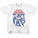 Mega Man-Megaman Mega Circles-White Youth S/S T-Shirt (7-8) - White