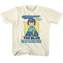 Mega Man-Mega Man The Blue Bomber-Natural Youth S/S T-Shirt-Xs (5-6) - Natural