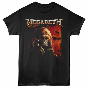 Megadeth Bomber Vic Black Adult T-Shirt