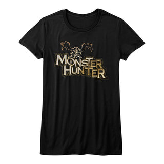 Monster Hunter Mh Logo Ladies T-Shirts