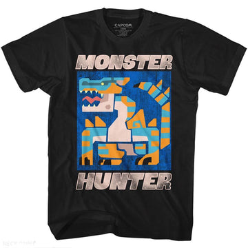 Monster Hunter-Scray-Black Adult S/S T-Shirt - Black