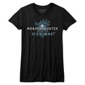 Monster Hunter Iceborn Logo Ladies T-Shirts