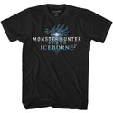 Monster Hunter Iceborn Logo Adult T-Shirts