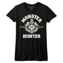 Monster Hunter-Mh2004-Black Ladies S/S T-Shirt - Black