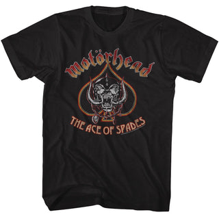 Motorhead Motorhead Snaggletooth And Spade Adult T-Shirts