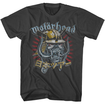 Motorhead-Motorhead Japanese Tour-Smoke Adult S/S T-Shirt - Smoke