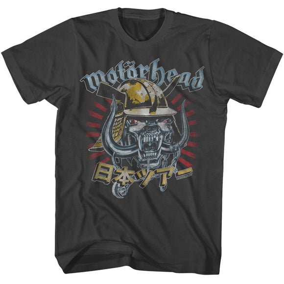 Motorhead-Motorhead Japanese Tour-Smoke Adult S/S T-Shirt - Smoke