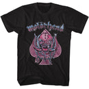 Motorhead-Motorhead Graphic Warping-Black Adult S/S T-Shirt - Black