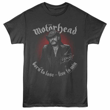 Motorhead Lemmy Born To Lose Smoke Adult T-Shirt