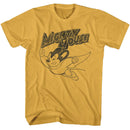 Mighty Mouse-Mighty Mouse Flying-Ginger Adult S/S T-Shirt - Ginger