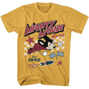 Mighty Mouse-Mighty Mouse Racing-Ginger Adult S/S T-Shirt - Ginger