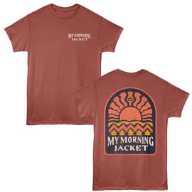 My Morning Jacket-Mmj Sun-Terracotta Adult S/S T-Shirt ***F&B***-S - Terracotta