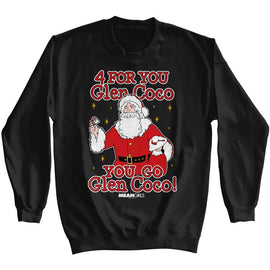 Mean Girls-Mean Girls You Go Glen Coco-Black Adult L/S Sweatshirt-S - Black